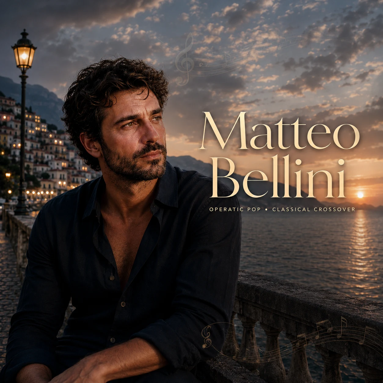 Matteo Bellini on the Amalfi coast